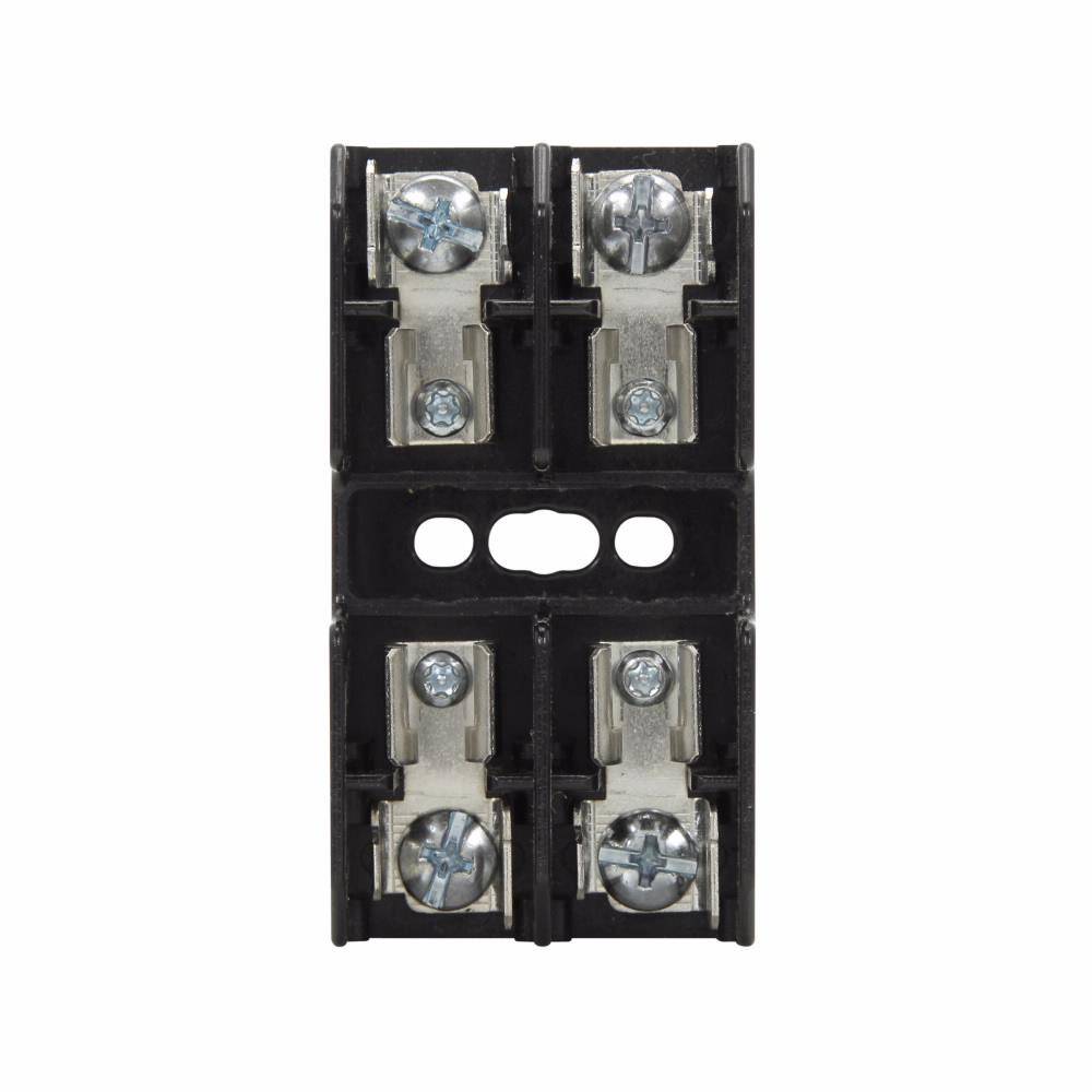 Bussmann BG3012B Open Fuse Block, 600 V, 0.18 to 15 A, Class: G, 14 to 6 AWG Wire, 2 Poles