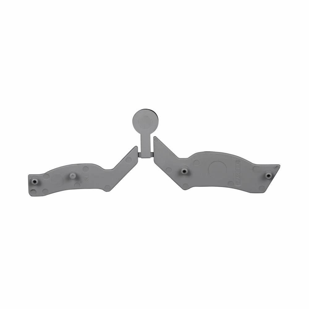 EATON XBASUT4 End Cover Segment, For Use With XBUT25D12/XBUT4D12/XBUT25D22/XBUT4D22/XBUT25D12PE/XBUT4D12PE/XBUT25D22PE/XBUT4D22PE Screw Connection Multi-Conductor Ground/Terminal Block, Gray