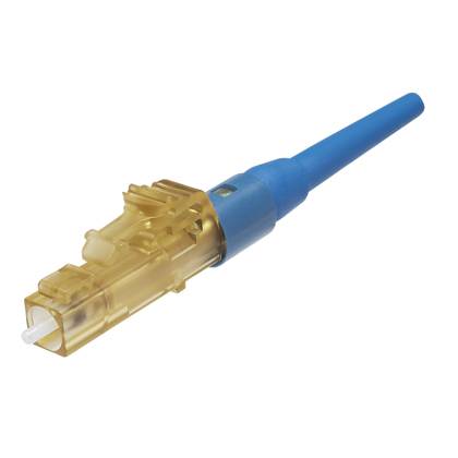 Panduit® OptiCam® FLCSSCBUY Fiber Optic Connector, LC Simplex Connector, 9/125 um OS1/OS2 Singlemode Fiber, 900 um Tight Buffered Fiber, Pre-Polished Zirconia Ferrule, Cam Termination Mount