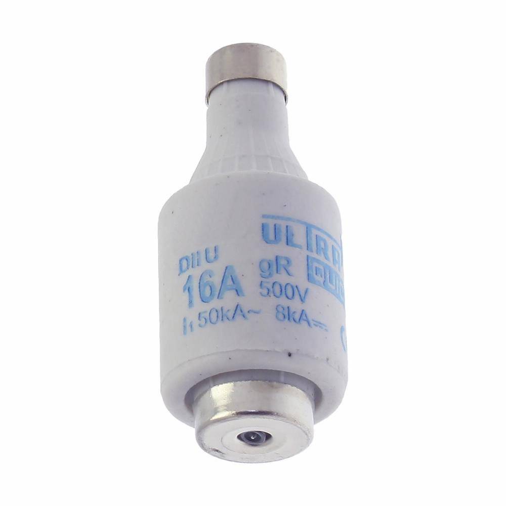 Edison 16D27R Fast Acting Fuse, 16 A, 500 VAC, 50 kA Interrupt