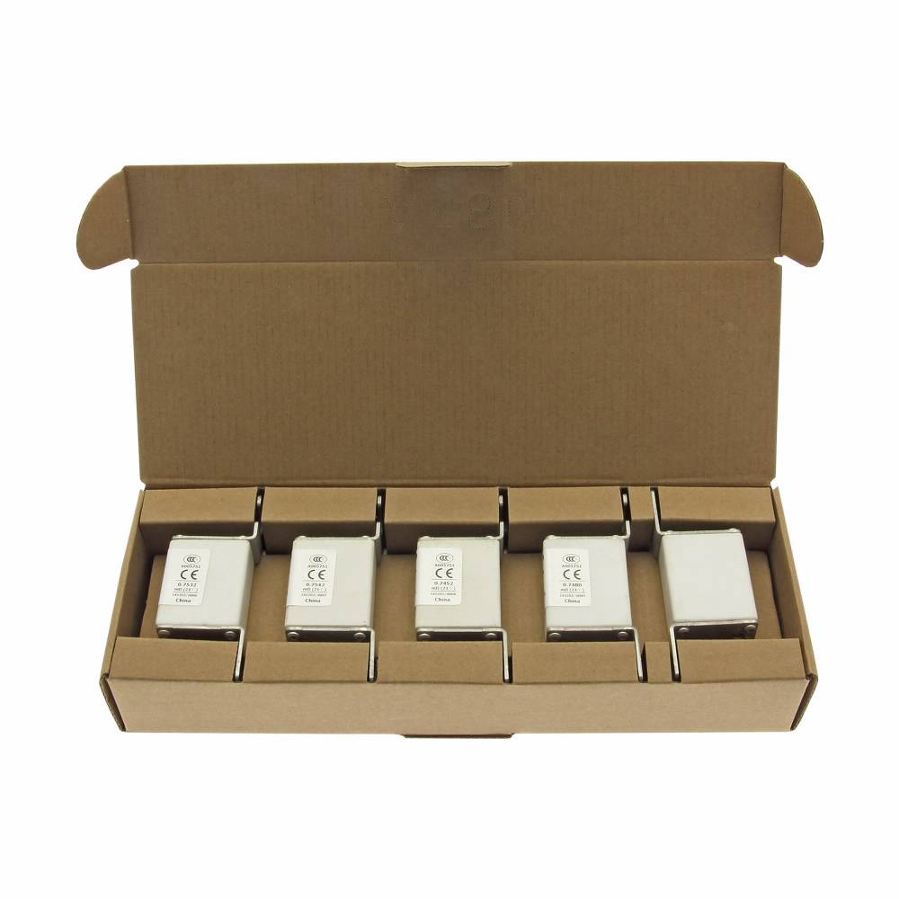 Bussmann 170M1369 Type 80 High Speed Fuse, 160 A, 690 VAC, 200 kA Interrupt, Class: aR, Square Body
