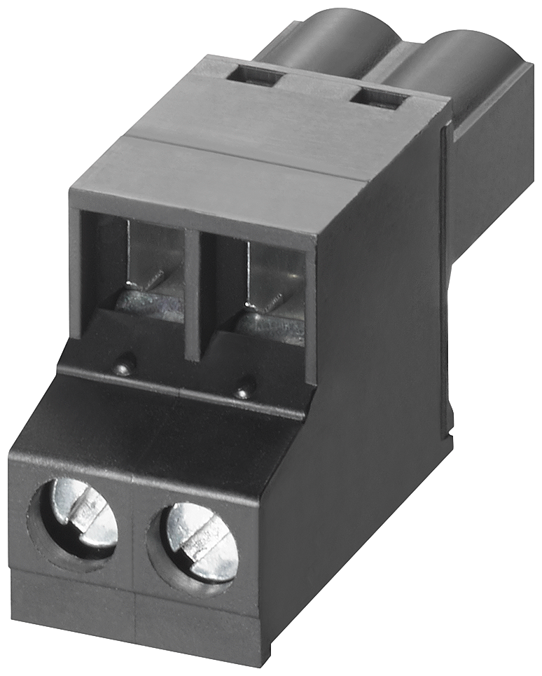 Siemens 6GK59800BB000AA5 2-Pole Terminal Block, For Use w/ SCALANCE X-005 Power Supply & SCALANCE S-600, SCALANCE W-700, SCALANCE X-100, X200, X-300, X-400 Signaling Contact, 2-Pin, Screw Wire Clamp, 0.5 to 0.6 N-m