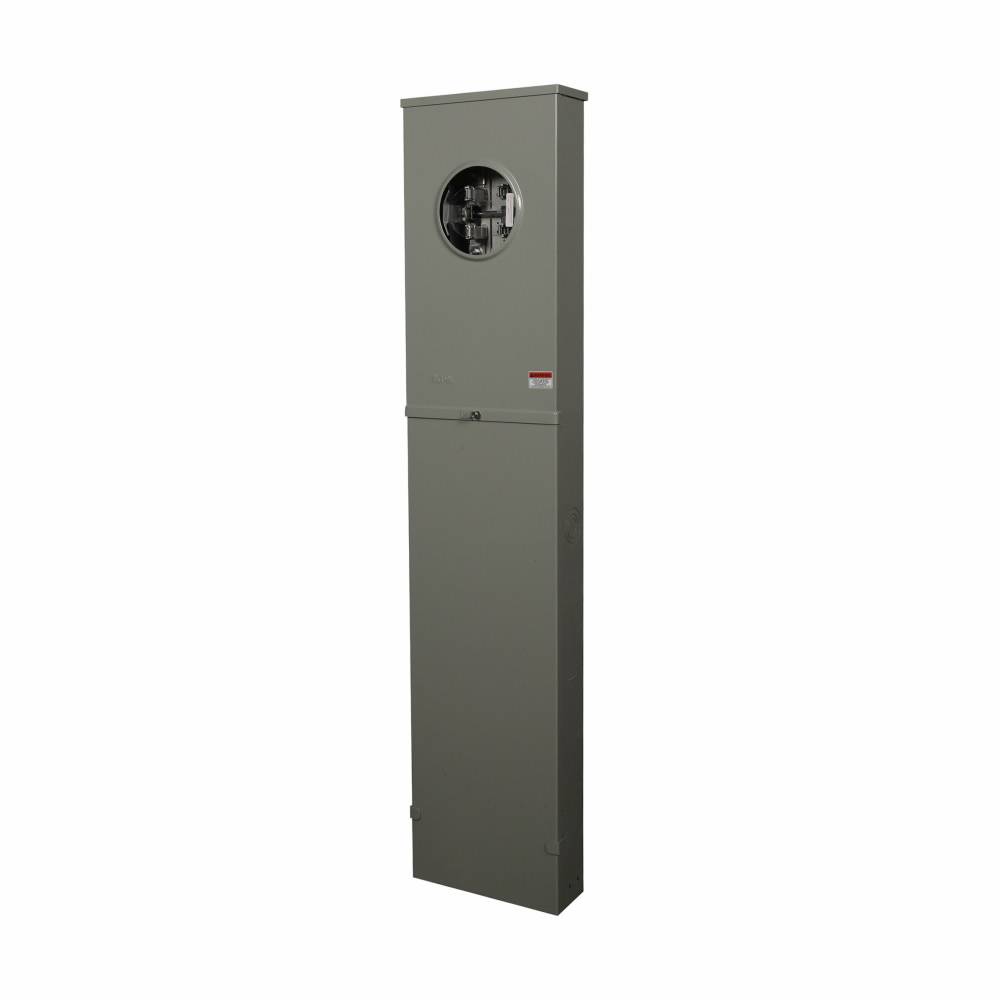 Cutler-Hammer 1009018CH 3-Wire Lever Bypass Meter Pedestal, 600 V, 320 A, 1 ph Phase