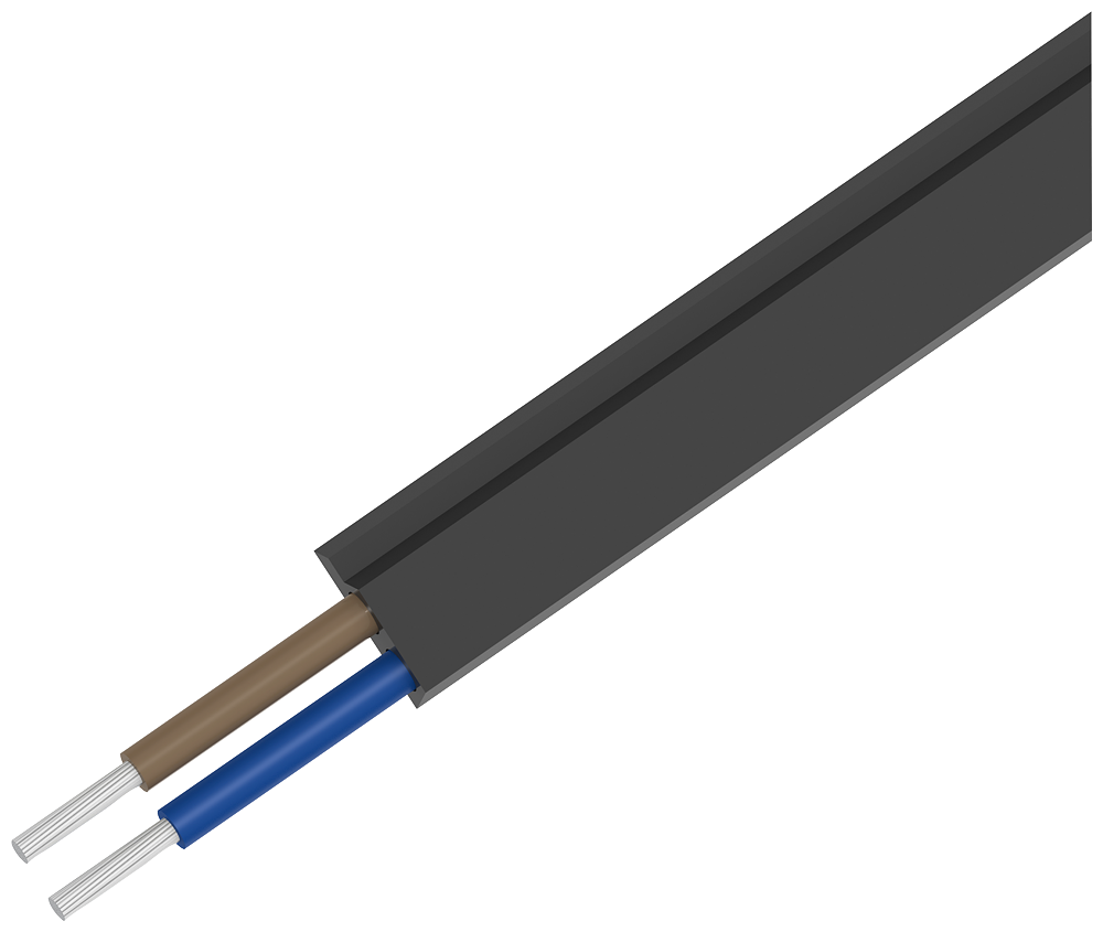 Siemens 3RX9025-0AA00 Trapezoidal AS-Interface Shaped Cable, 24 VDC, 100 m L, Polyurethane