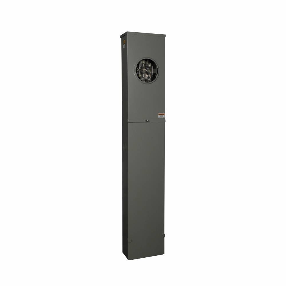 EATON 1009845CH Lever Bypass Meter Pedestal, 600 VAC, 200 A, 3 Phase