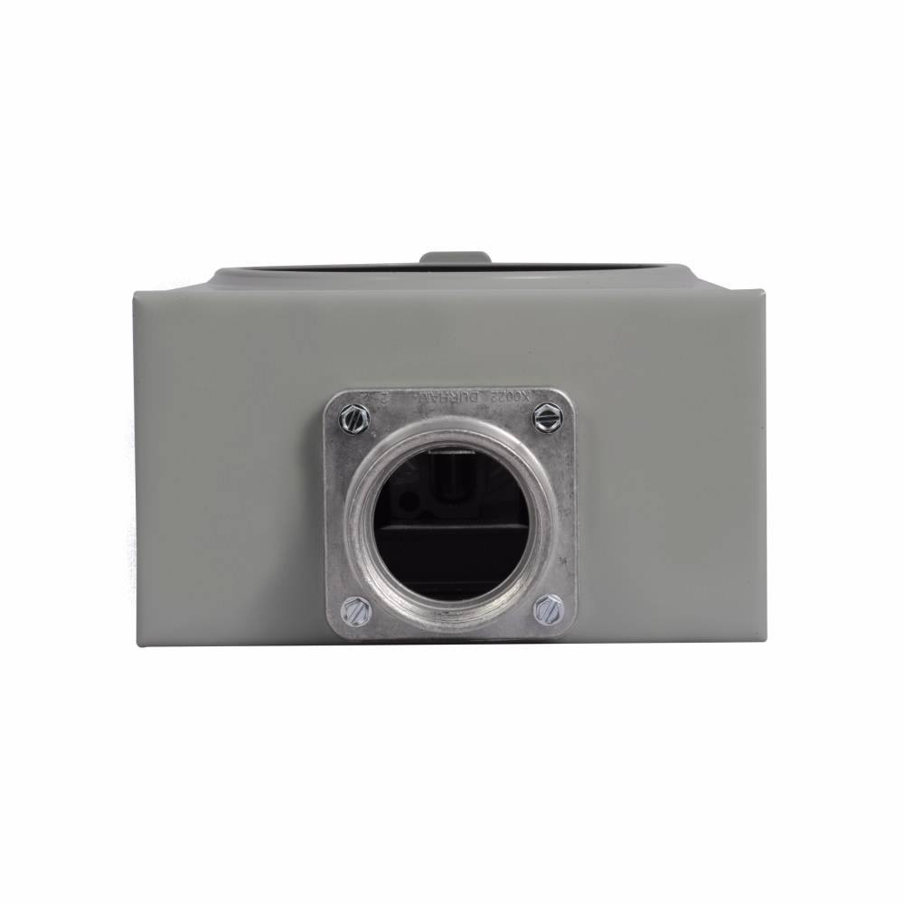 EATON Cutler-Hammer 1004455BCH 3-Wire 1-Position Residential Service Single Meter Socket With Horn Bypass, 600 VAC, 200 A, 1 Phase