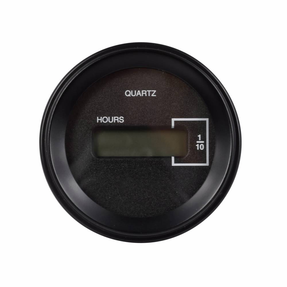 EATON E42DIR48230R E42DI24/E42DIR Hour Model Elapsed Time Meter, 6 Digits, Round LCD Display