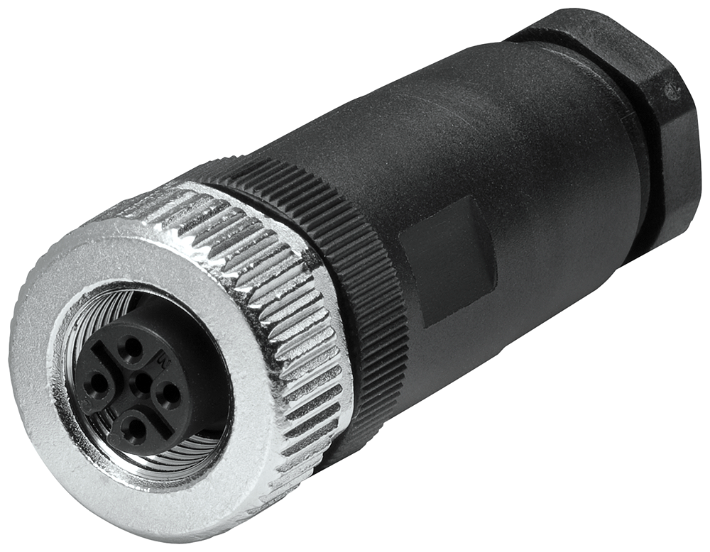 Siemens 6GT23901AB00 MOBY Power Connector, For Use With SLG/SIM 8X Power Supply (Socket)