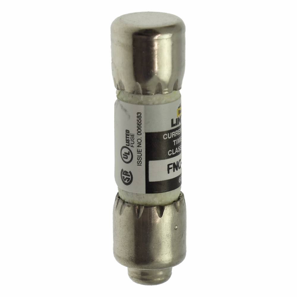 Bussmann Limitron™ CC-Tron® FNQ-R-1/2 Advanced Protection Current Limiting High Inrush Low Voltage Time Delay Fuse, 500 mA, 600 V, 200 kAIC Interrupt, CC Class, Cartridge Body