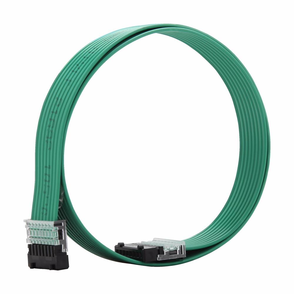 EATON SWD4-M5LF8-24-2S Flat Cable, 600 V, 19-1/2 in L, 8 AWG Conductor