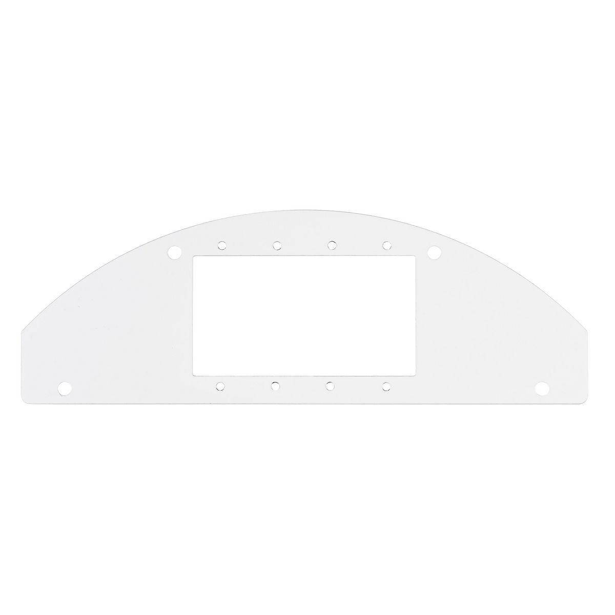 Wiring Device-Kellems SystemOne S1R10PSPC Standard Full Perimeter Sub Plate With (4) Extron MAAP Opening, 2.49 in L x 7.26 in W x 0.06 in D, Steel
