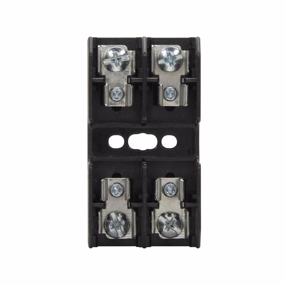 Edison BG3032SQ Open Fuse Block, 480 V, 30 A, Class: G, 14 to 10 AWG Cu Wire, 2 Poles