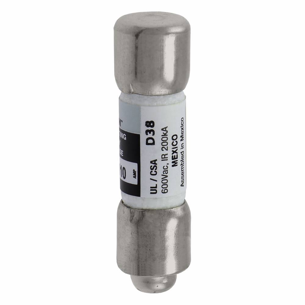 Bussmann Limitron™ CC-Tron® FNQ-R-1-6/10 Advanced Protection Current Limiting High Inrush Low Voltage Time Delay Fuse, 1.6 A, 600 V, 200 kA Interrupt, CC Class, Cartridge Body