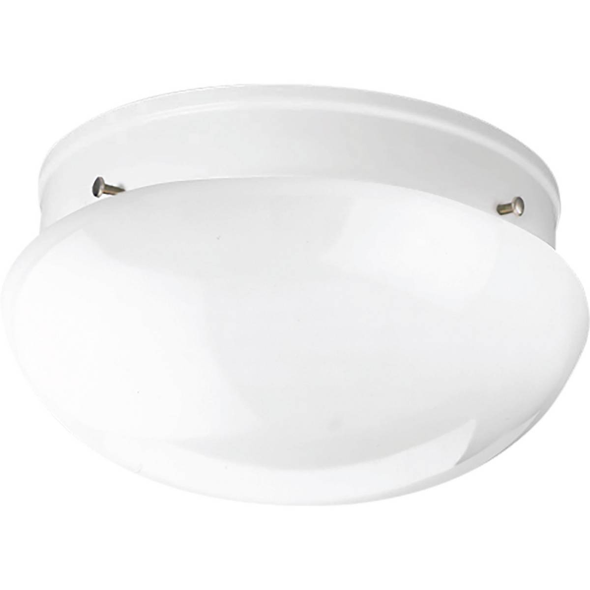 Progress Lighting® P3410-30 Ceiling Fixture, (2) A19 Incandescent Lamp, 120 VAC, Painted Housing