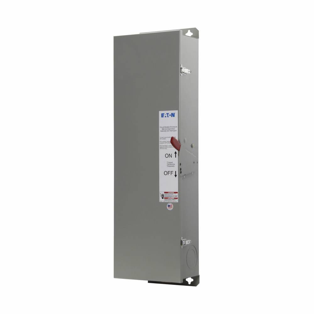 EATON RJDN250 C Series Circuit Breaker Enclosure With Knockout, 10.22 in L x 11.88 in W x 37-1/2 in H, NEMA 3R/4/4X/5/12/12K, Stainless Steel