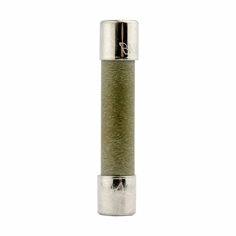 Bussmann BK/ABC-10-R ABC Small Dimension Fast Acting Fuse, 10 A, 250 VAC, 125 VDC, 32 VDC, 200 A, 100 kA Interrupt, Cylindrical Body