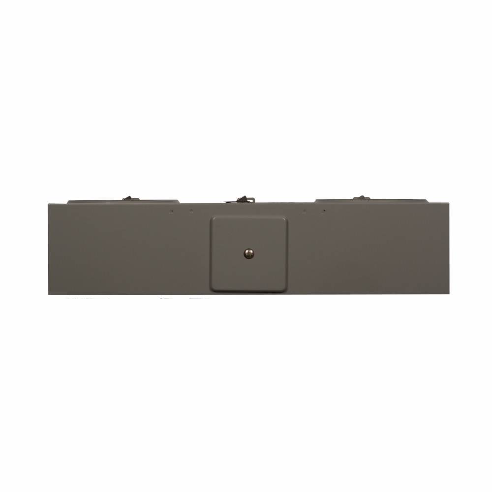EATON Cutler-Hammer 1006737BCH 3-Wire 2-Position Horizontal Ganged Single Meter Socket, 600 VAC, 200 A, 1 Phase