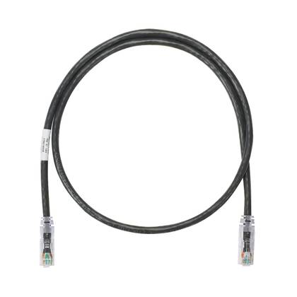 Panduit® NetKey® NK6APC10BL F/UTP Patch Cord, Cat 6A, 26 AWG Copper Conductor, Modular Plug Connector, 10 ft L Cord