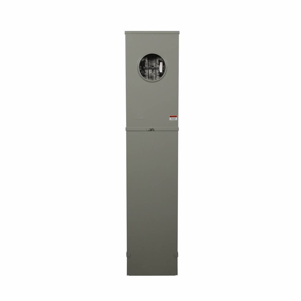 Cutler-Hammer 1009018CH 3-Wire Lever Bypass Meter Pedestal, 600 V, 320 A, 1 ph Phase