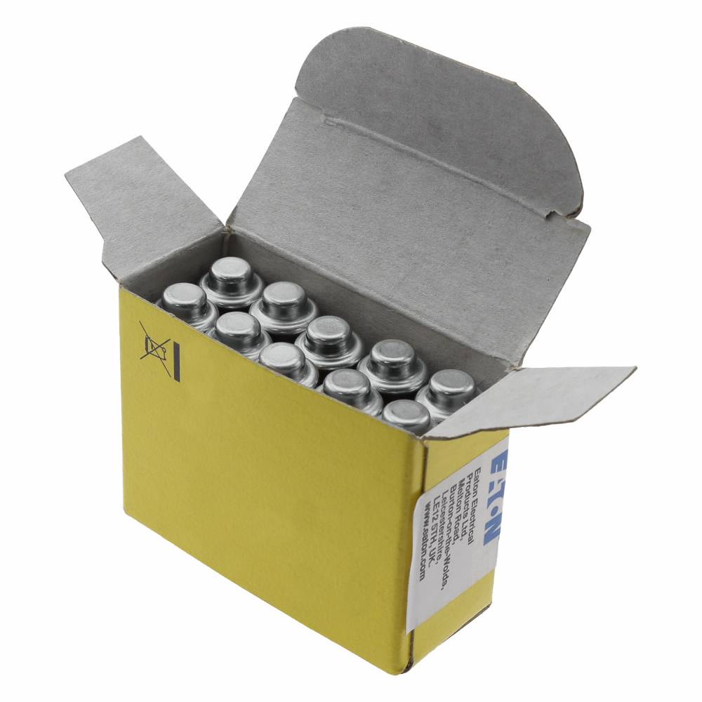 Bussmann Low-Peak™ LP-CC-25 Current Limiting Time Delay Fuse, 25 A, 600 VAC/300 VDC, 20/200 kA Interrupt, CC Class, Cartridge Body