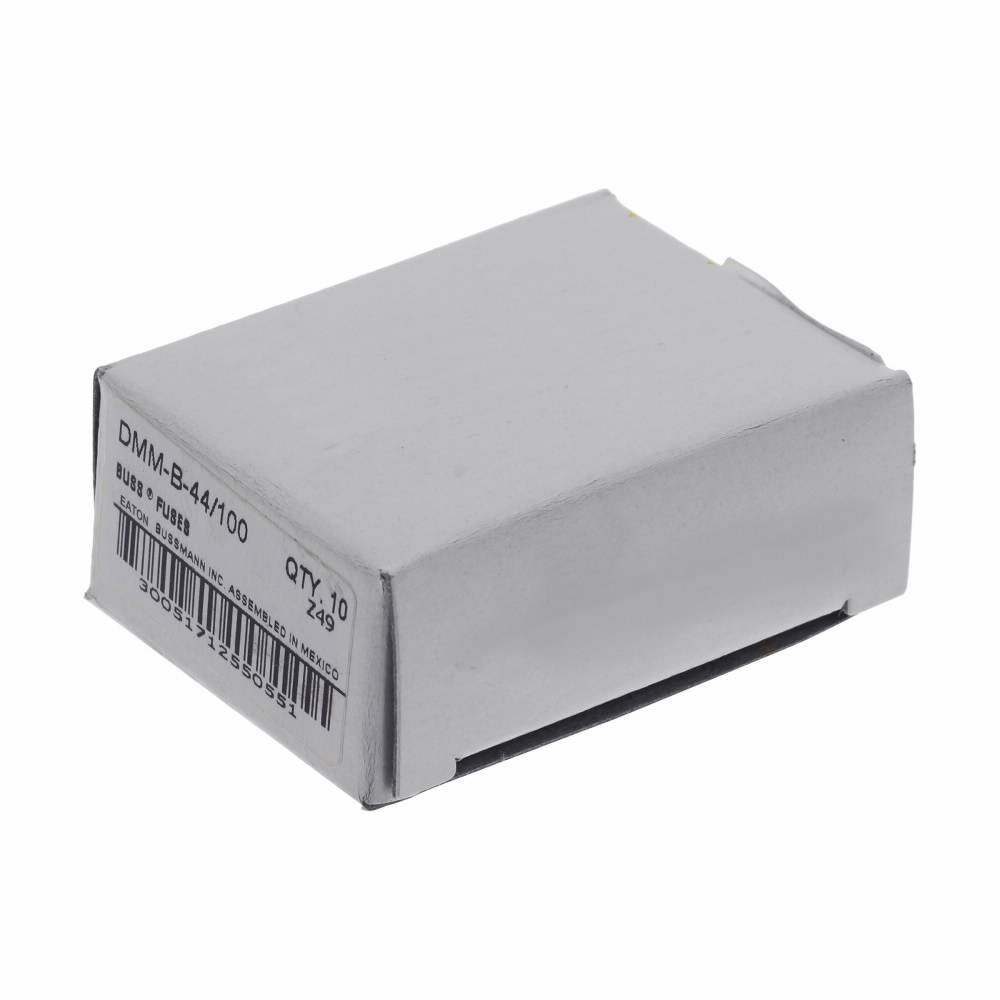 Bussmann DMM-B-44/100 Fast Acting Fuse, 0.44 A, 1000 VAC/VDC, 20 kA Interrupt, Cartridge Body