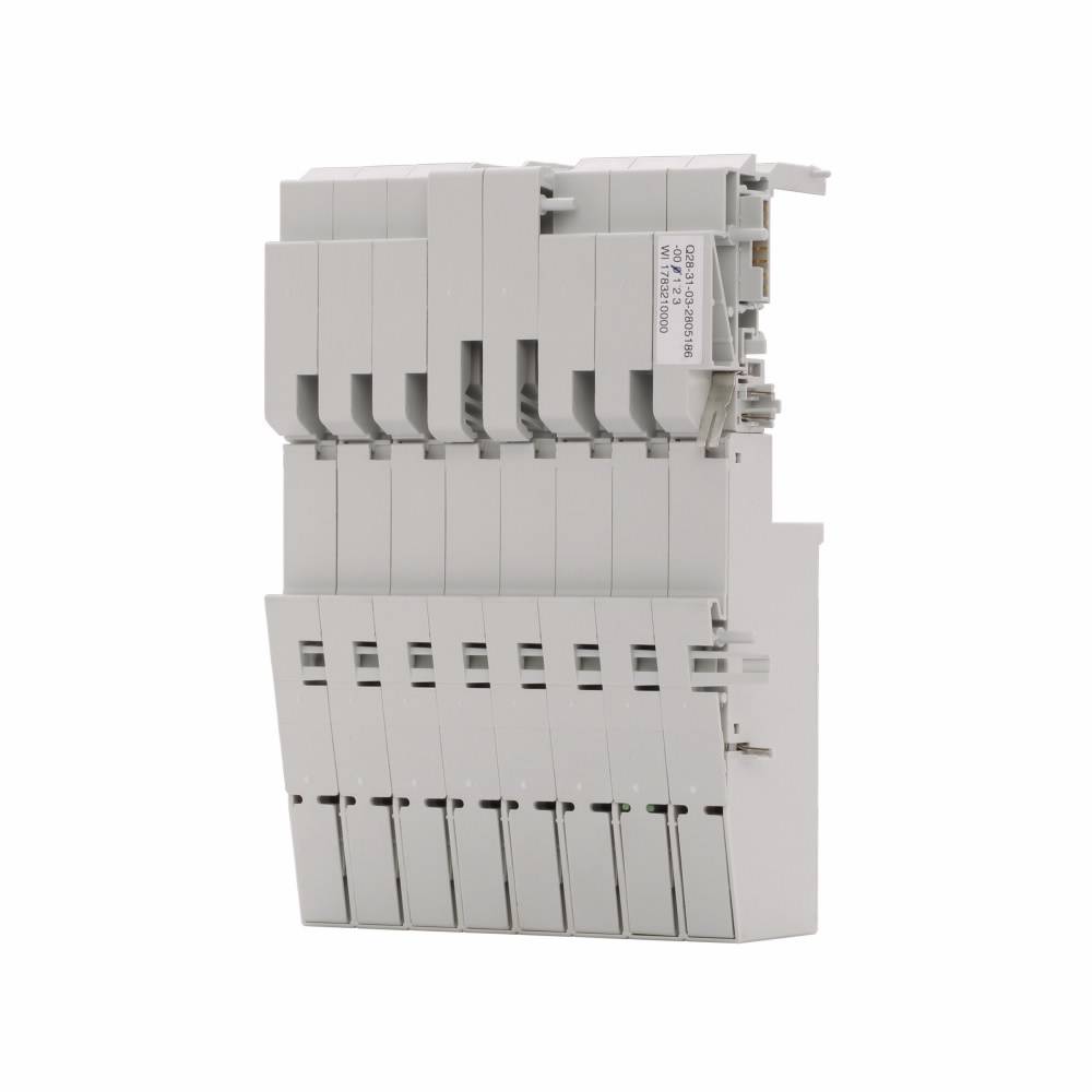 EATON XN-B6S-SBCSBC 6-Level Connection Block Plug-In I/O Base Module, Screw Wire Clamp, For Use With XN-32DO-24VDC-0.5A-P Digital Output Module