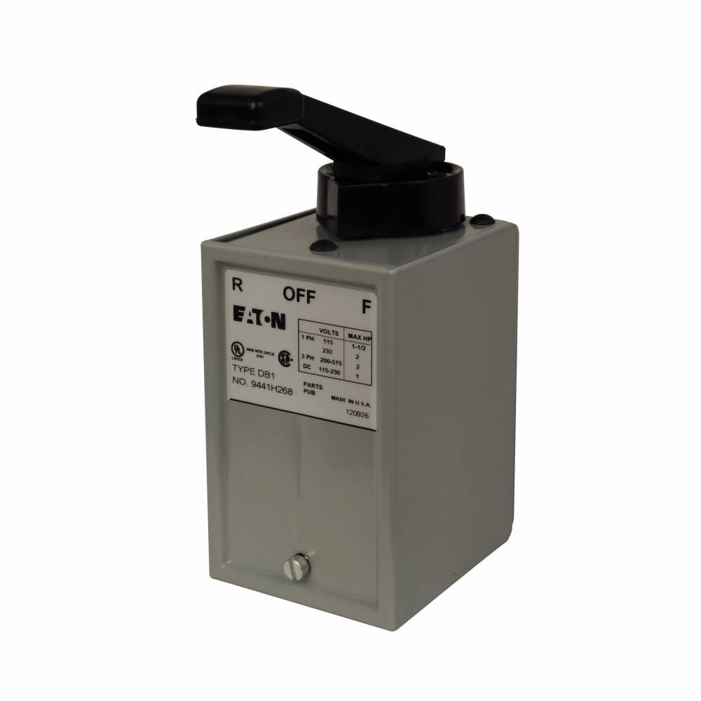 EATON 9441H353 New Compact Drum NEMA Starter, Reversing Action, 3 Poles, NEMA 0/1/2
