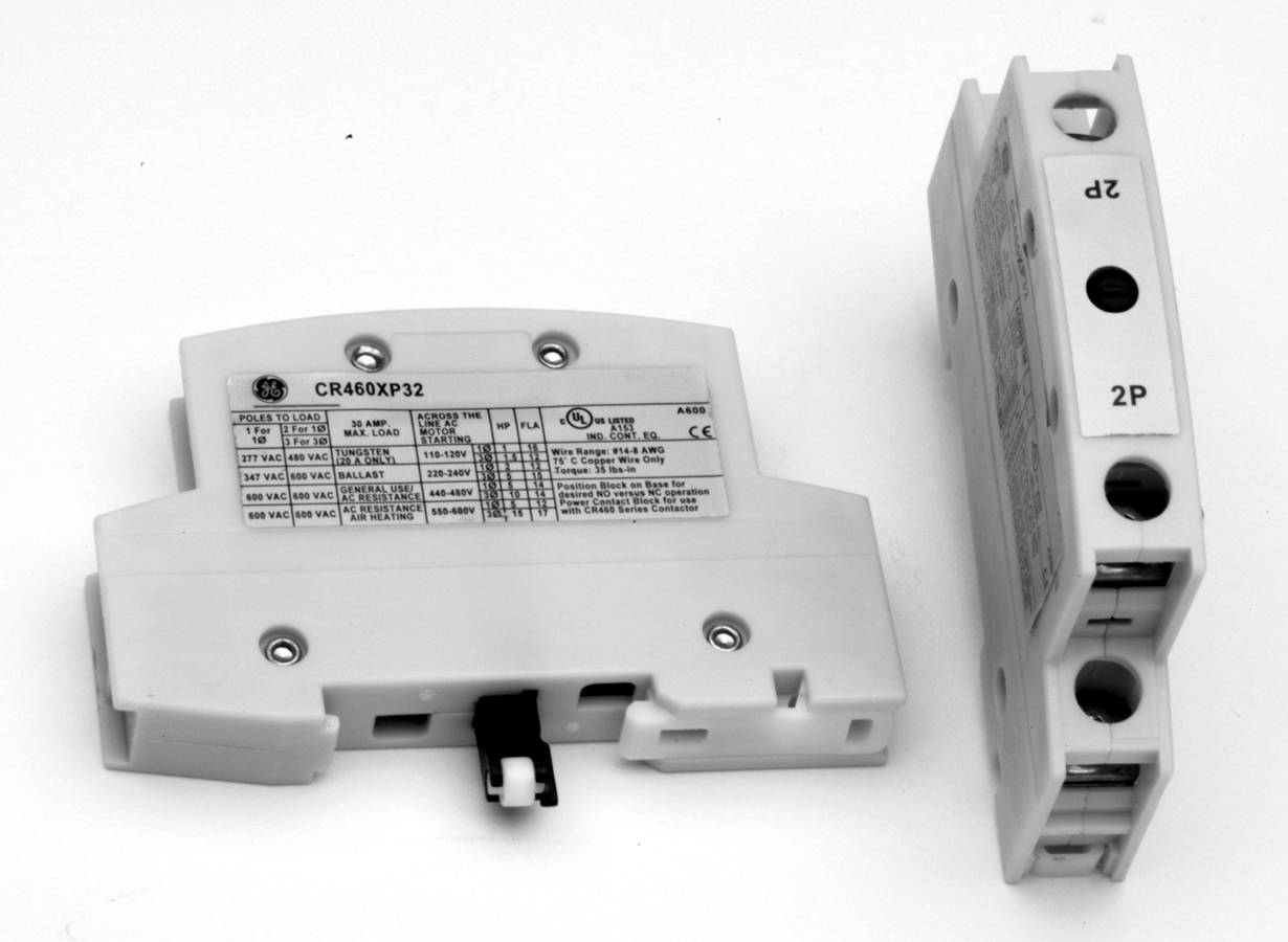GE CR460XP32 2-Pole Power Pole Assembly, 30 A