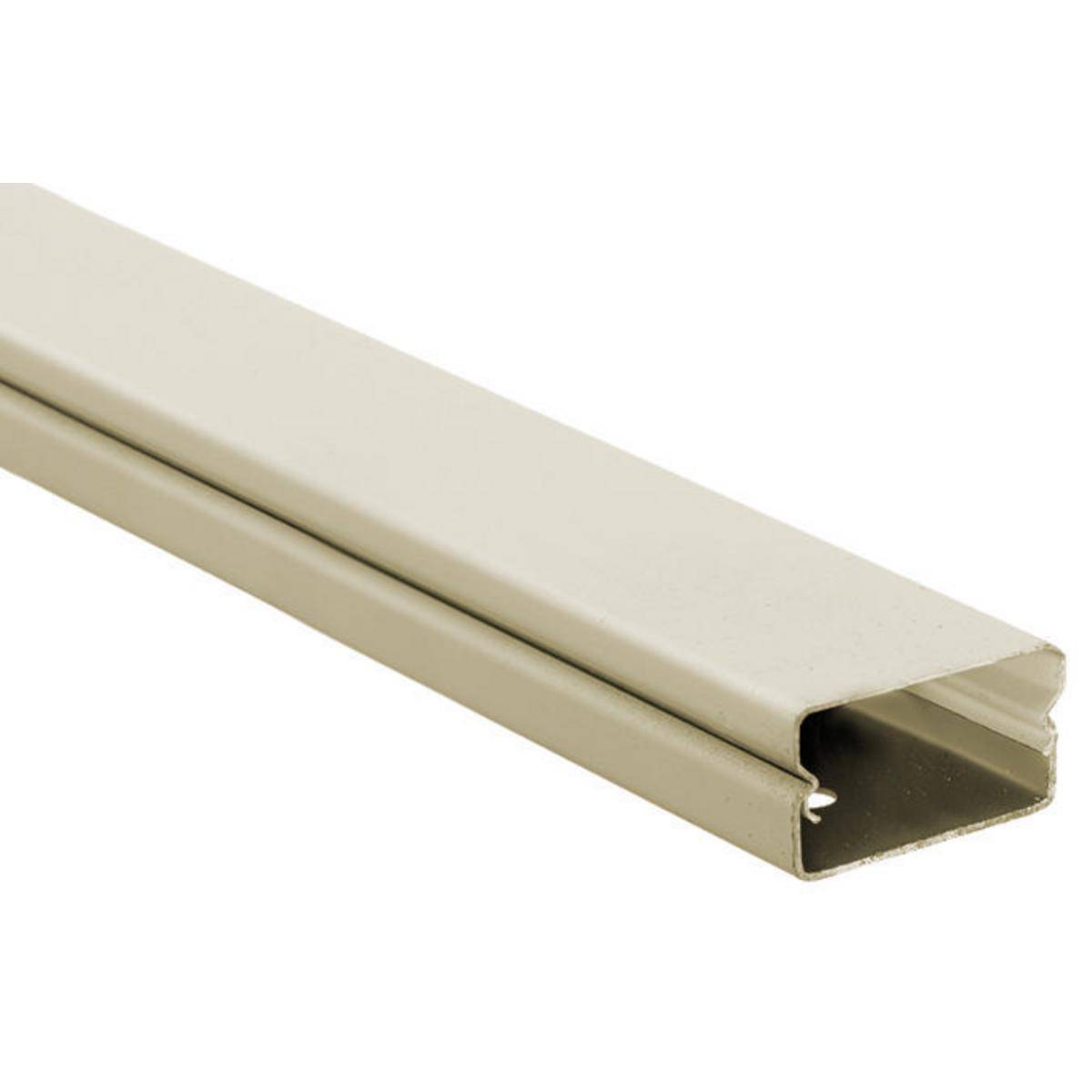 Wiring Device-Kellems HBL2400BCIV HBL2400 Standard Undivided Metallic Raceway, 5 ft L x 1.91 in W x 0.88 in H, Rolled Steel