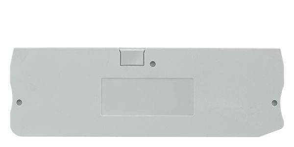 Siemens 8WH90001GA00 Terminal Cover, For Use With 2.5 sq-mm Feed-Through Terminal with Spring Connection, Gray