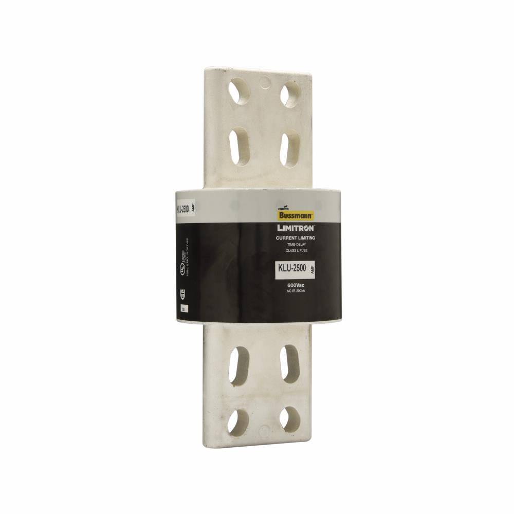 Bussmann Limitron™ KLU-3000 Current Limiting Time Delay Fuse, 3000 A, 600 V, 200 kAIC Interrupt, L Class, Cartridge Body