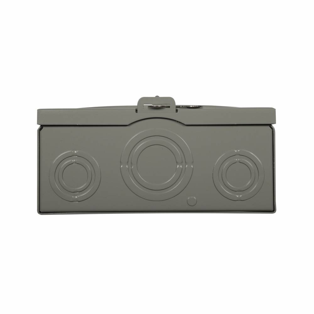 EATON Cutler-Hammer 1005826ACH 3-Wire 1-Position Residential Service Single Meter Socket With Horn Bypass, 600 VAC, 125 A, 1 Phase