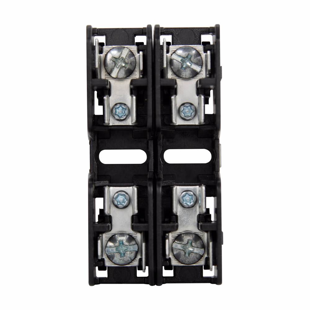 EATON Edison Bussmann BMM603-2SQ Modular Non-Indicating Fuse Block, 600 VAC, 30 A, 2 Poles