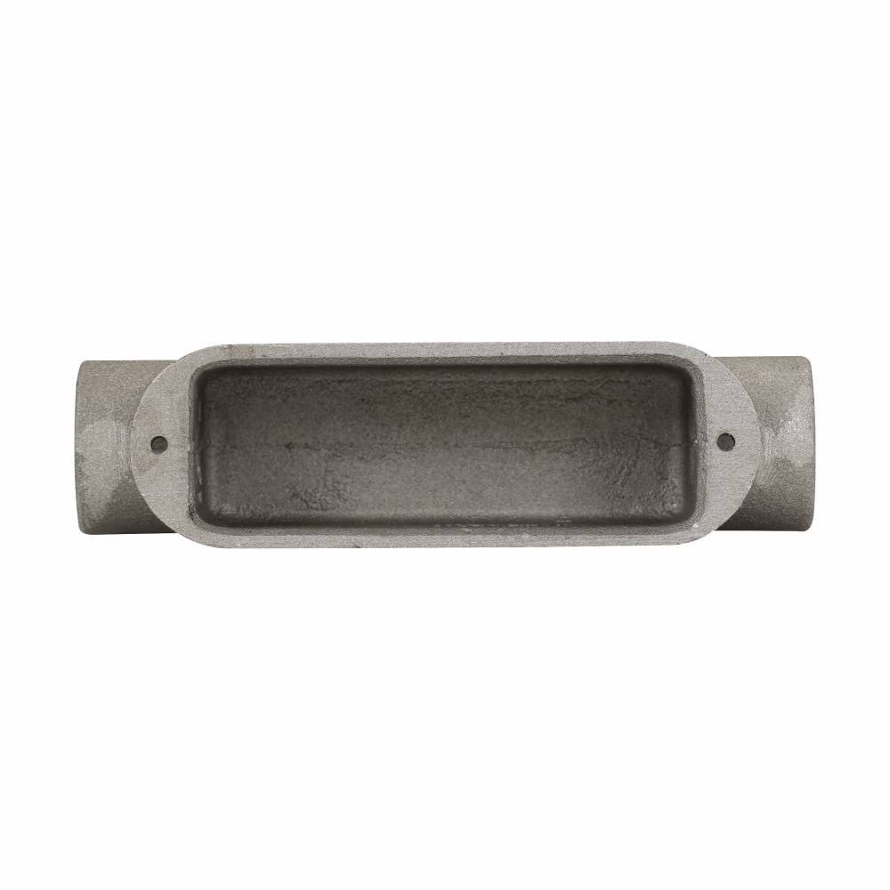 EATON Crouse-Hinds Condulet® C39 Type-C Conduit Outlet Body, 1 in Hub, Mark 9 Form, 12 cu-in Capacity, Copper-Free Aluminum, Natural