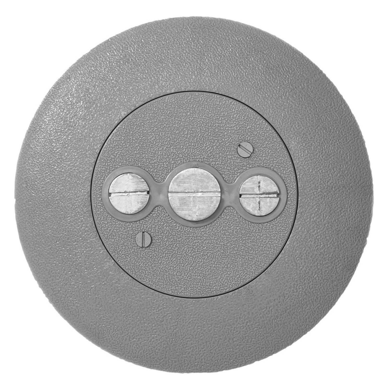 Steel City® MopTite™ FPT442-SW-BRS Non-Metallic Poke-Through Cover, 7 in Dia