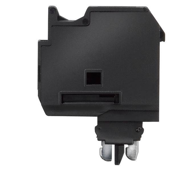 Siemens 8WH90403DB08 Compact Standard Fused Plug, For Use With 2.5 to 4 sq-mm All Basic Isolating Terminal with Spring Loaded Connection, 8WH Terminal Block, Black