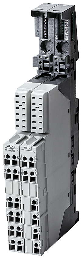 Siemens 3RK19033AB10 Terminal Module, For Use With F-CM Contact Multiplier Codeable for Shutdown Group SG1 to SG6 30 mm
