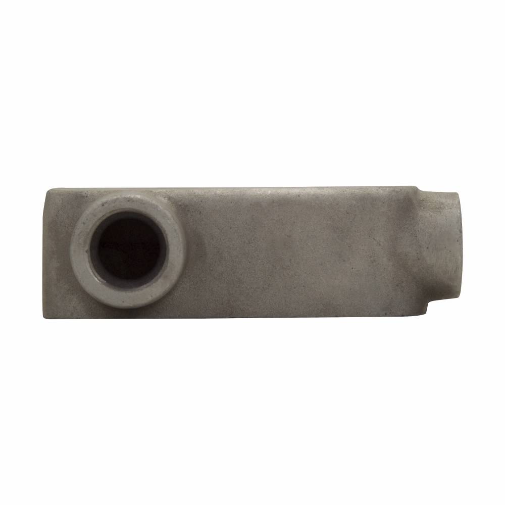 Crouse-Hinds Condulet® LL19 Type LL Conduit Outlet Body, 1/2 in Hub, Mark 9 Form, 5 cu-in Capacity, Copper-Free Aluminum, Natural