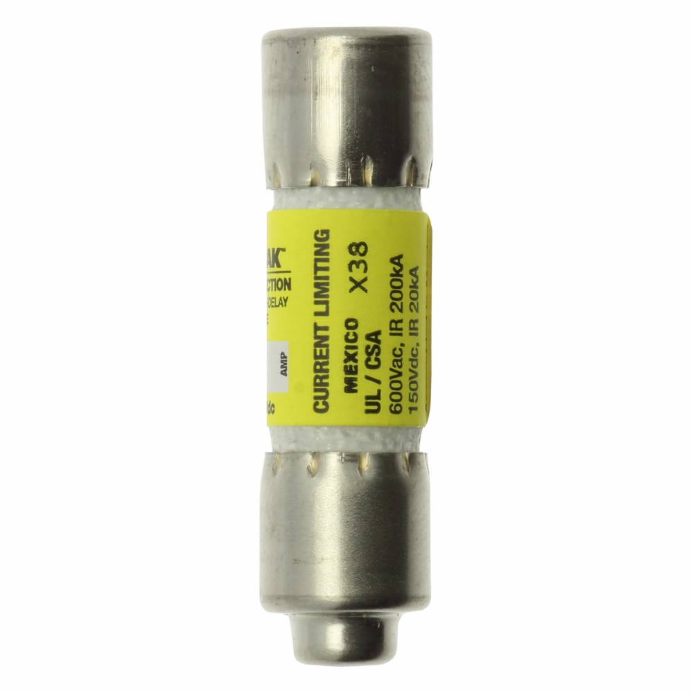 Bussmann Low-Peak™ LP-CC-6 Current Limiting Time Delay Fuse, 6 A, 600 VAC/150 VDC, 20/200 kA Interrupt, CC Class, Cylindrical Body
