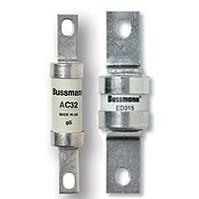 Bussmann BC40 BC Series 2-Hole British Standard Low Voltage HRC Fuse Link, 40 A, Ceramic