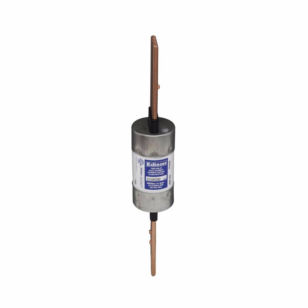Bussmann ECSR110 Current Limiting Time Delay Fuse, 110 A, 600 V, 200 kA Interrupt, RK5 Class, Cylindrical Body