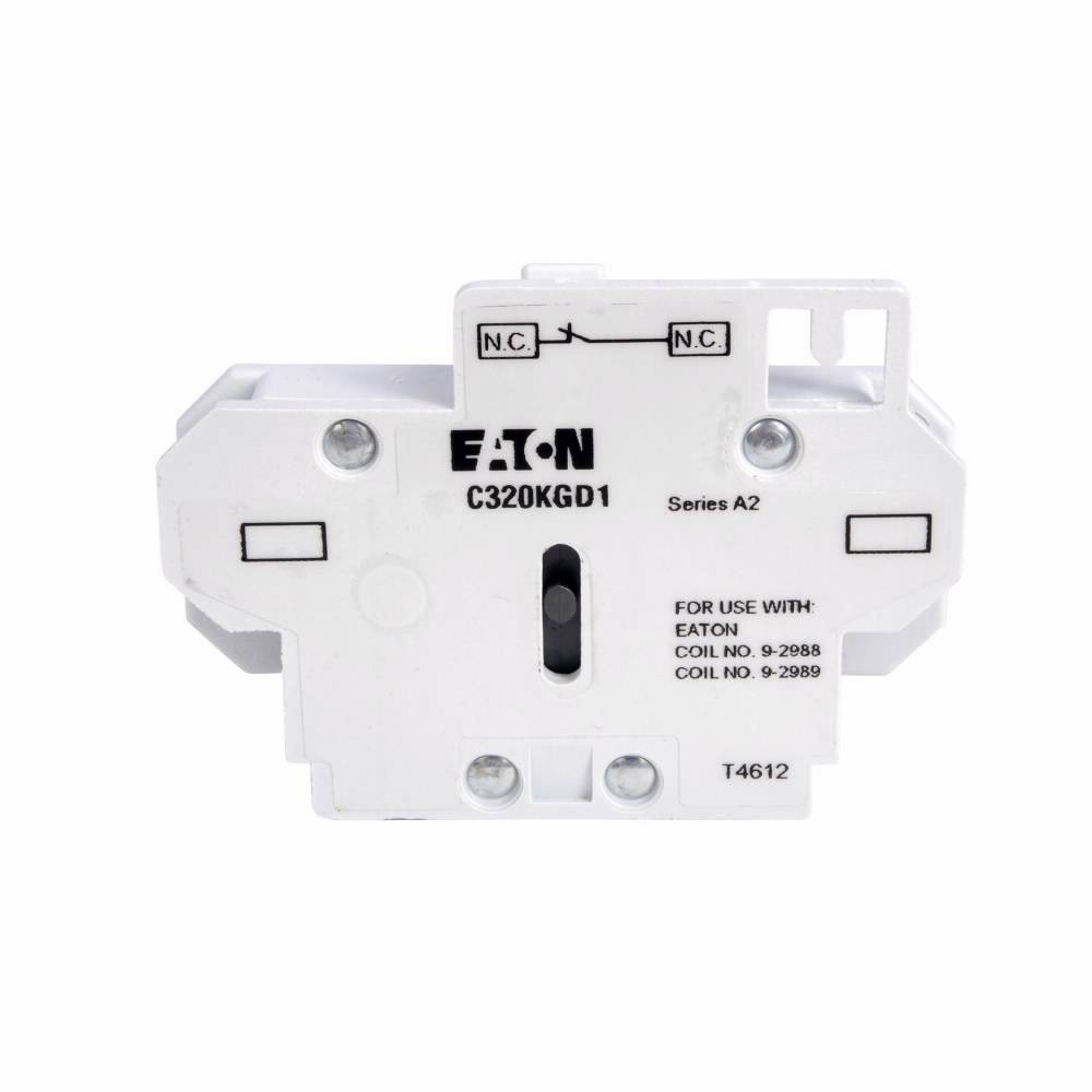 EATON C320KGD1 Freedom Interlock Auxiliary Contact, 6.4 A, Silver Cadmium Alloy
