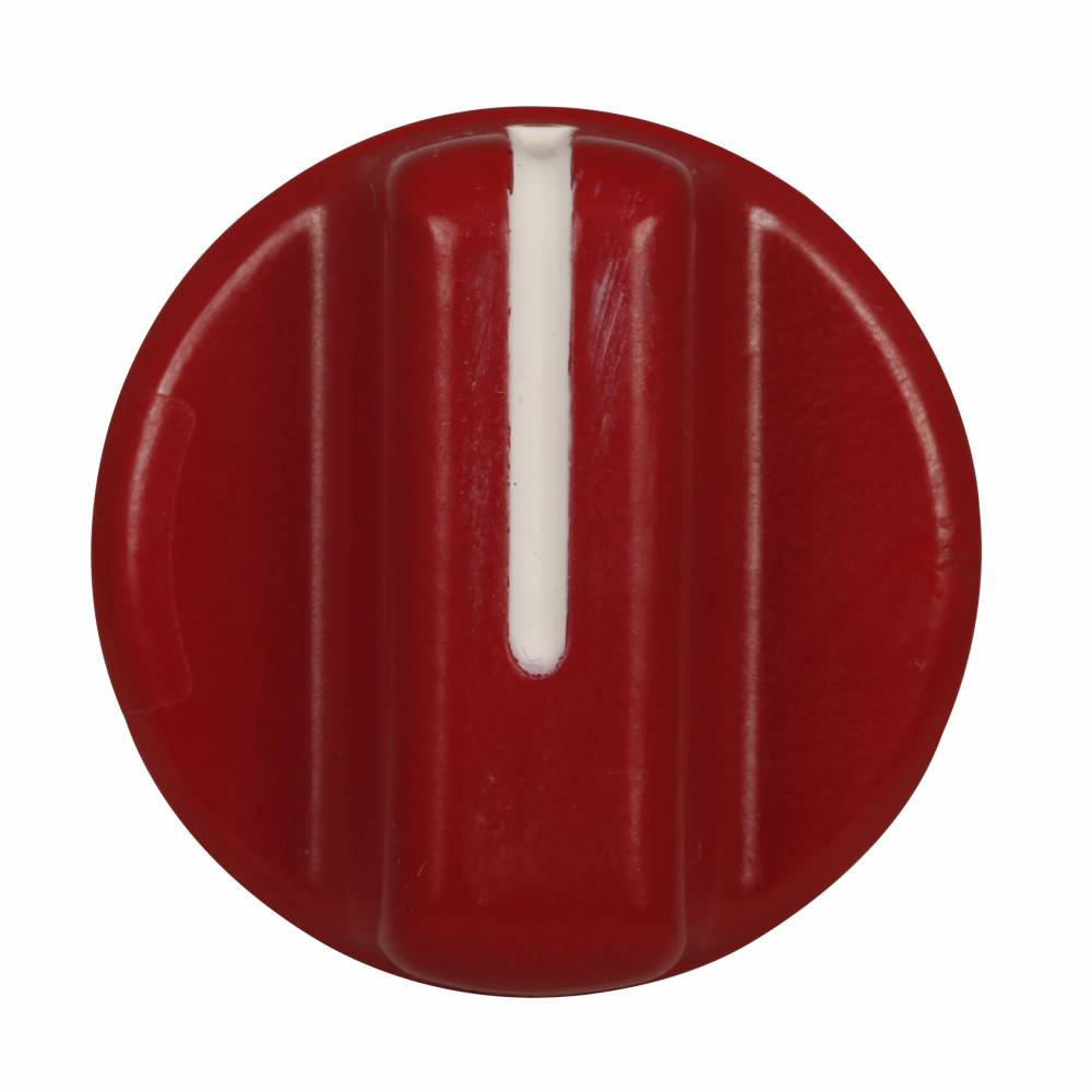 EATON 10250TKR Blank Heavy Duty Oiltight/Watertight Operator Knob, 30.5 mm, NEMA 1/2/3/3R/4/4X/12/13/IP65 NEMA Rating, Round Shape, Plastic