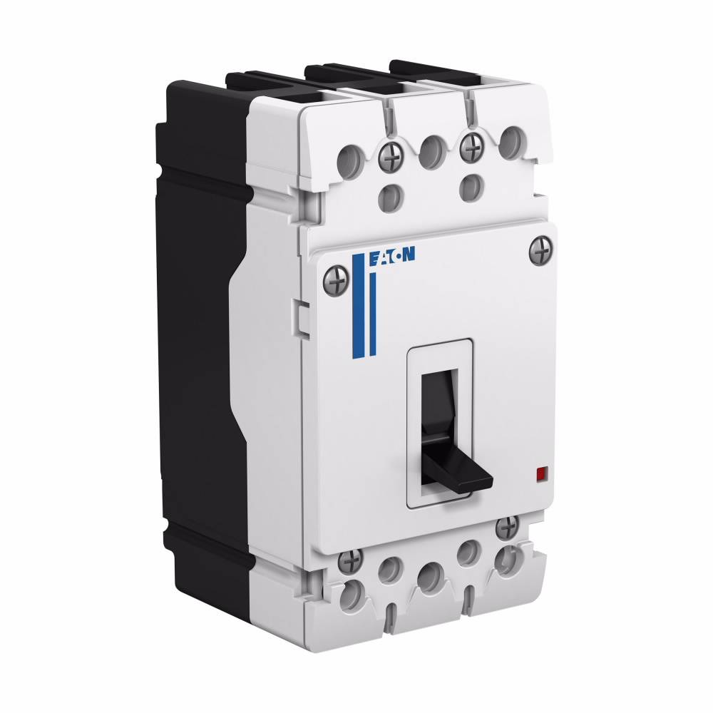 EATON Power Defense™ PDG13F0015TFFJ PDG1 Globally Rated Molded Case Circuit Breaker, 240/480/600 VAC/250 VDC, 15 A, 14/22/25/35 kA Interrupt, 3 Poles, Fixed Thermal/Fixed Magnetic Trip