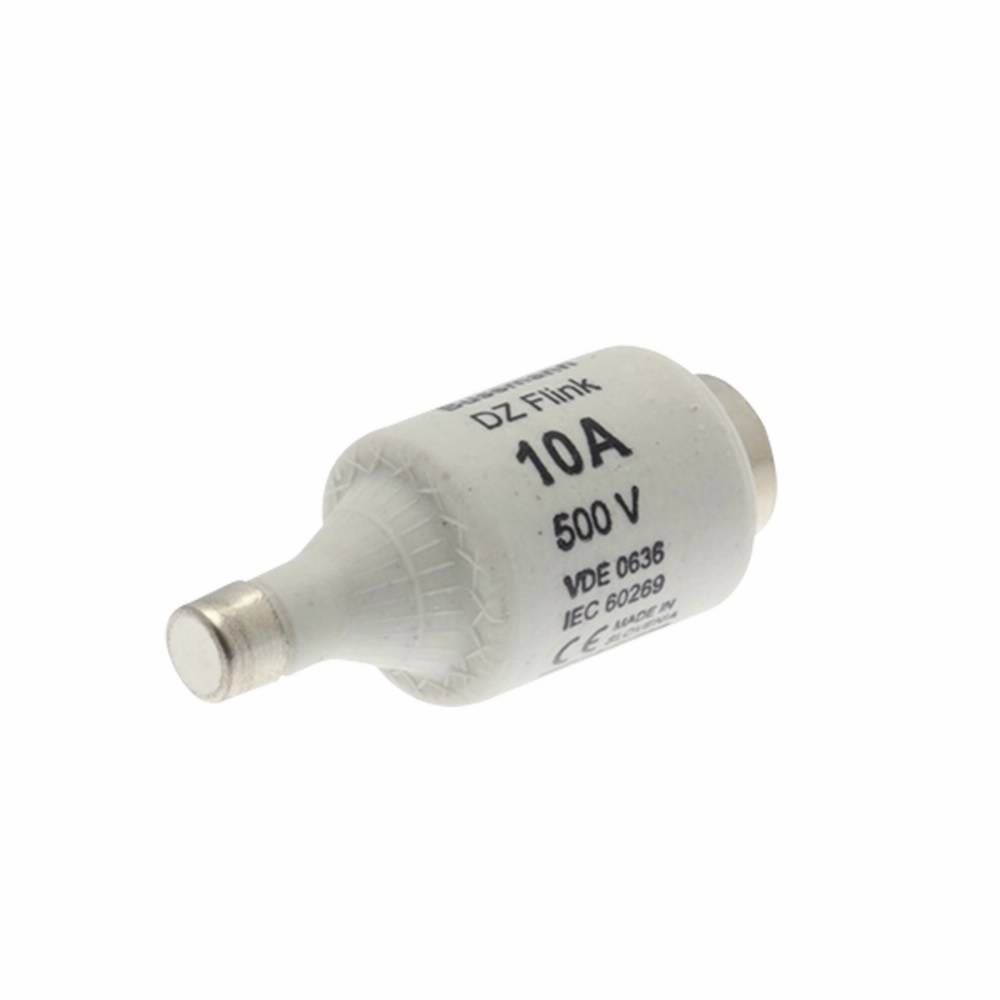 Edison 10D27Q Fast Acting Fuse, 10 A, 500 VAC, 50 kA Interrupt