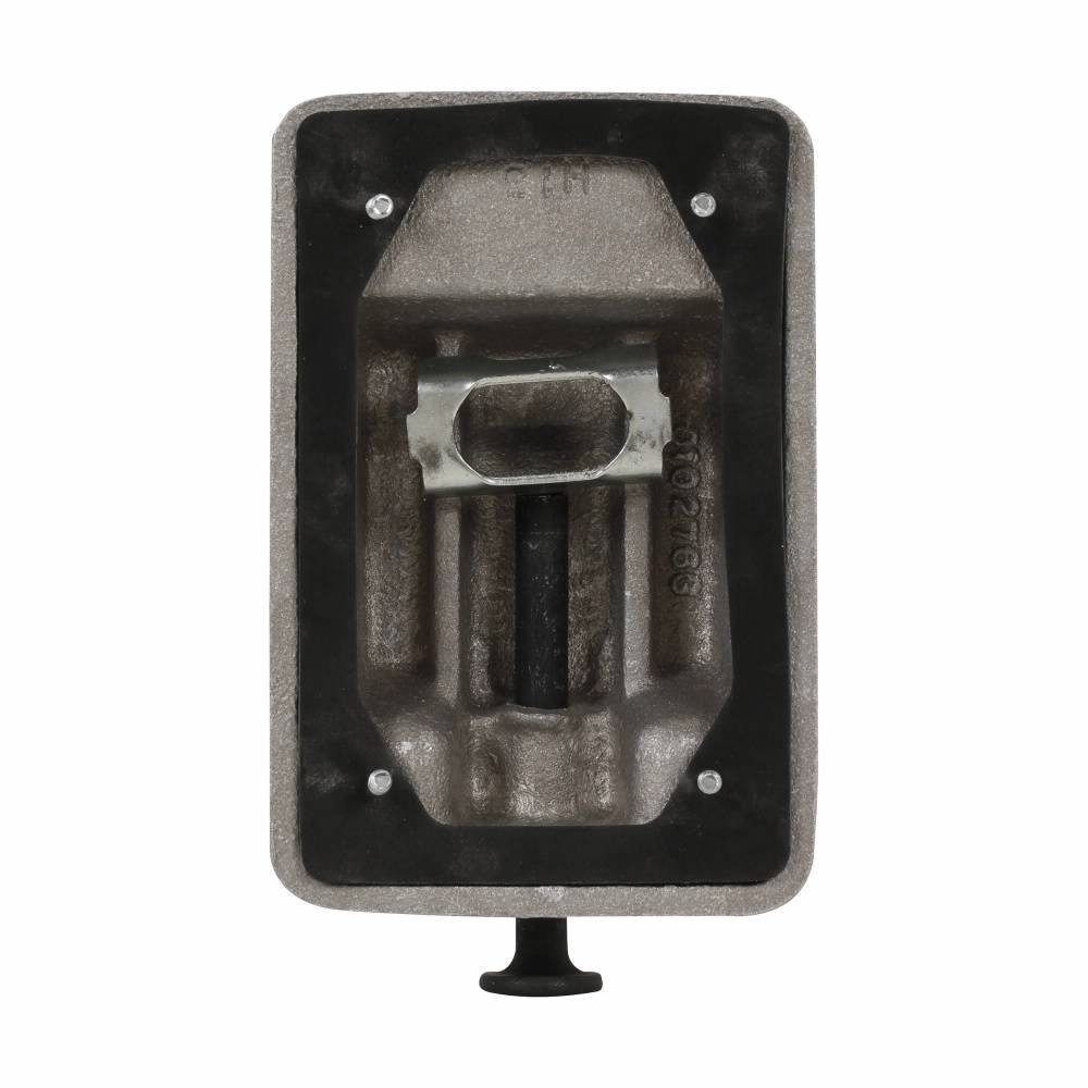 Crouse-Hinds DS128 Raintight Snap Switch Cover With Gasket, Die Cast Aluminum