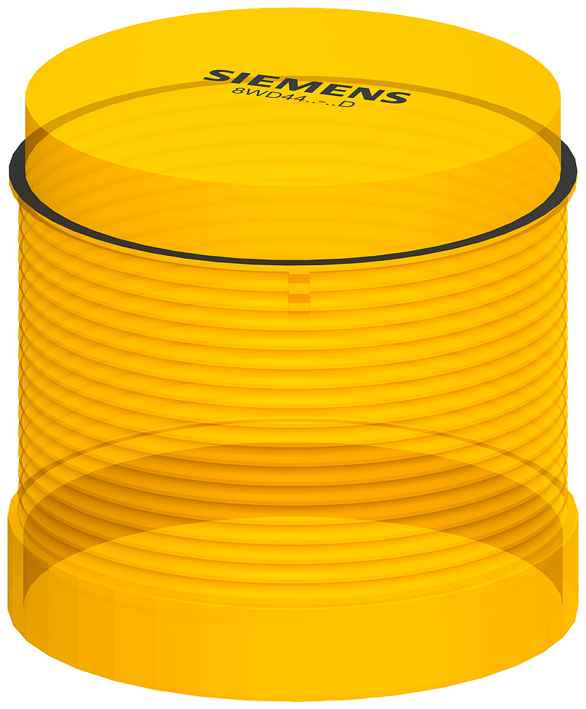 SIRIUS 8WD4420-5BD Blinklight Element w/ Integrated LED, 24 VAC/VDC, Amber, Specifications Met: CE Certified, EAC Certified, UL Listed