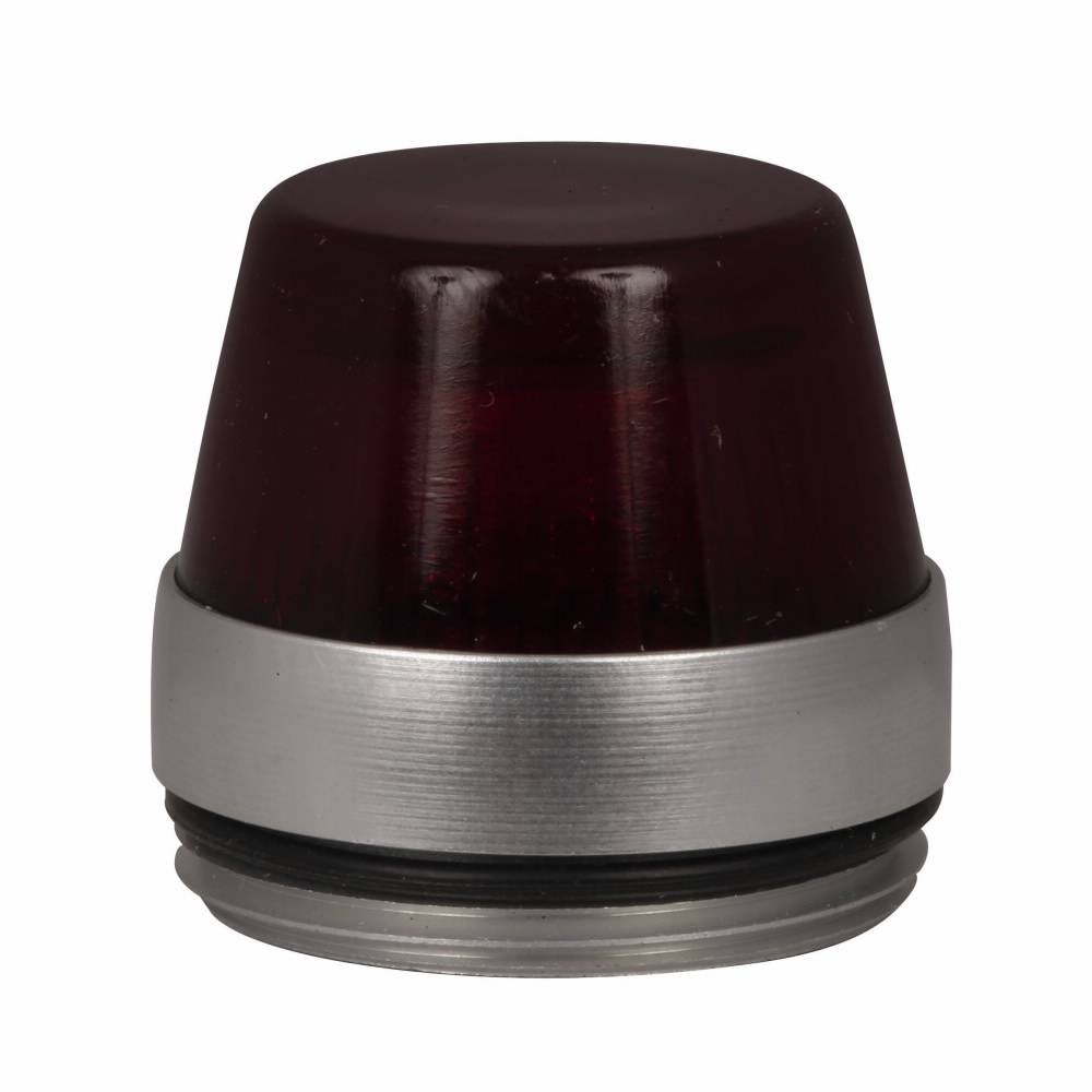 EATON 10250TC13N Blank Heavy Duty Oiltight/Watertight Operator Lens, 0.8 in L x 0.8 in W x 0.8 in H, NEMA 1/2/3/3R/4/4X/12/13/IP65, Round, Glass