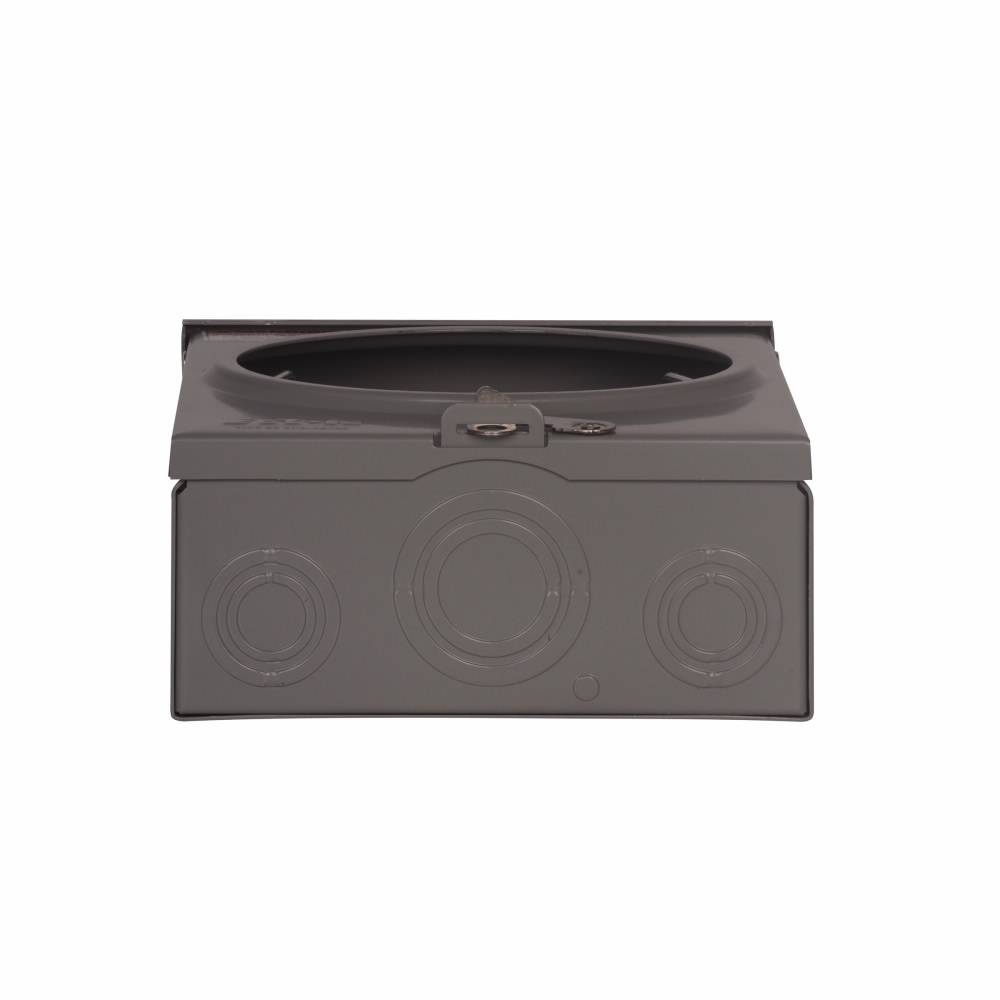 EATON Cutler-Hammer 1006385BCH 3-Wire 1-Position Residential Service Single Meter Socket, 600 VAC, 125 A, 1 Phase
