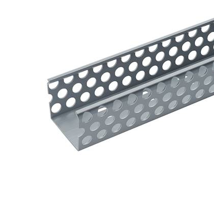 Panduit® Panduct® D2X2LG6 Type D Round Hole Wiring Duct, Hole/Slot Punching Slot, 2-1/4 in W x 2 in D, PVC